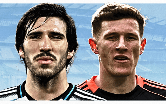 Sandro Tonali, Elliot Anderson, Man City