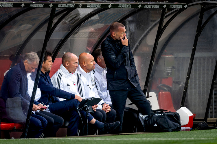 De huidige technische staf van Ajax