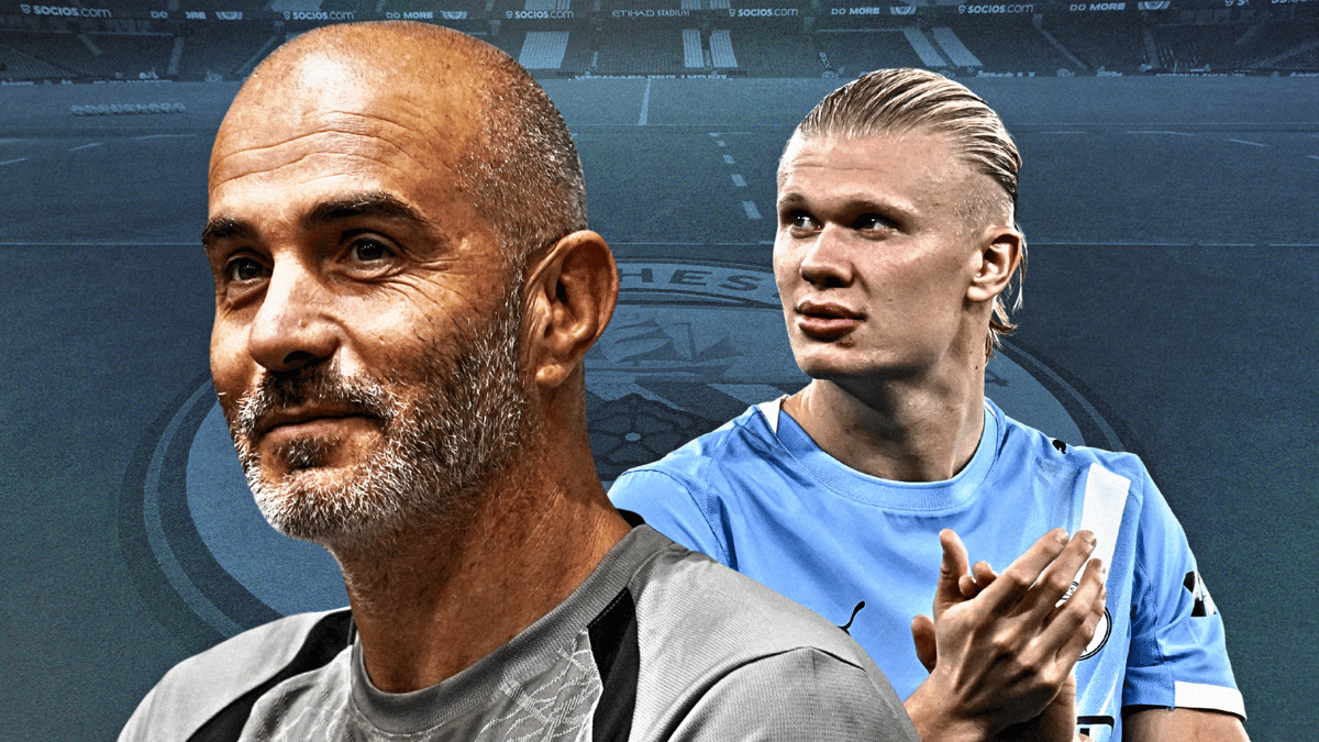 Enzo Maresca, Erling Haaland, Man City
