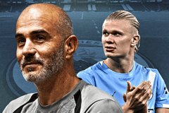 Enzo Maresca, Erling Haaland, Man City