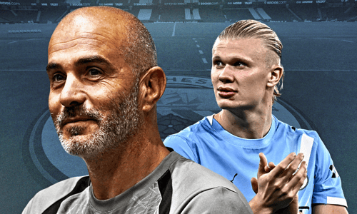 Enzo Maresca, Erling Haaland, Man City