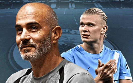 Enzo Maresca, Erling Haaland, Man City