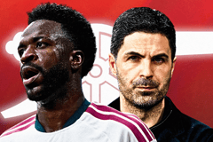 Vinicius Jr, Mikel Arteta, Arsenal