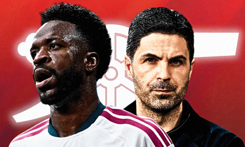 Vinicius Jr, Mikel Arteta, Arsenal