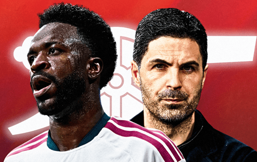 Vinicius Jr, Mikel Arteta, Arsenal