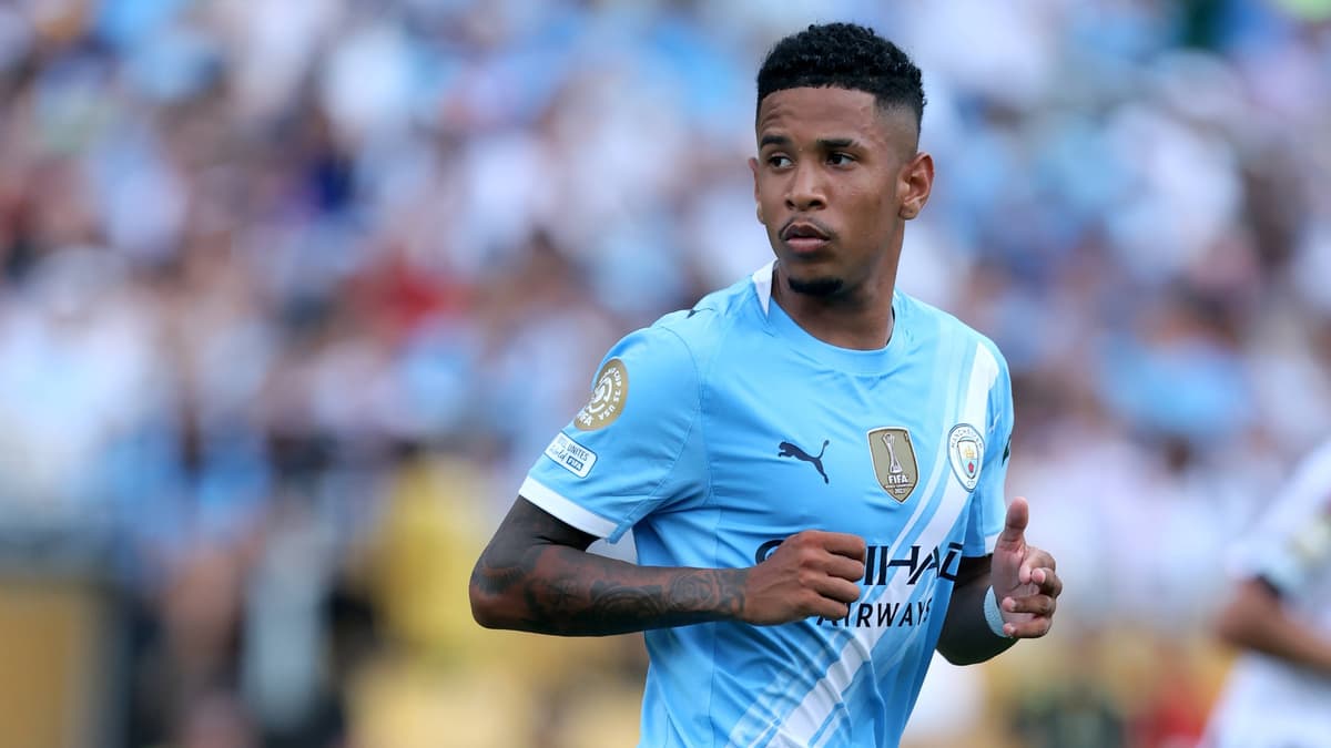 Savinho playing for Man City at the Club World Cup