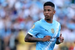 Savinho playing for Man City at the Club World Cup