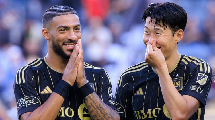 Denis Bouanga and Son Heung-min