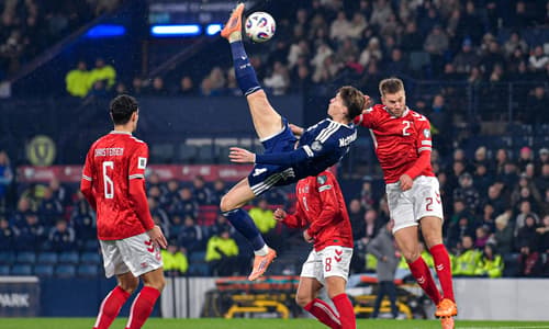 Scott McTominay, Scotland vs Denmark