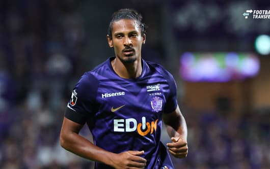Sebastien Haller (Sanfrecce), AUGUST 22, 2026 - Football Soccer : 2026-27 J1 League match between Sanfrecce Hiroshima - Kawasaki Frontale at Edion Peace Wing Hiroshima, Hiroshima, Japan. Noxthirdxpartyxsales  aflo_342185042 YoheixOsadax