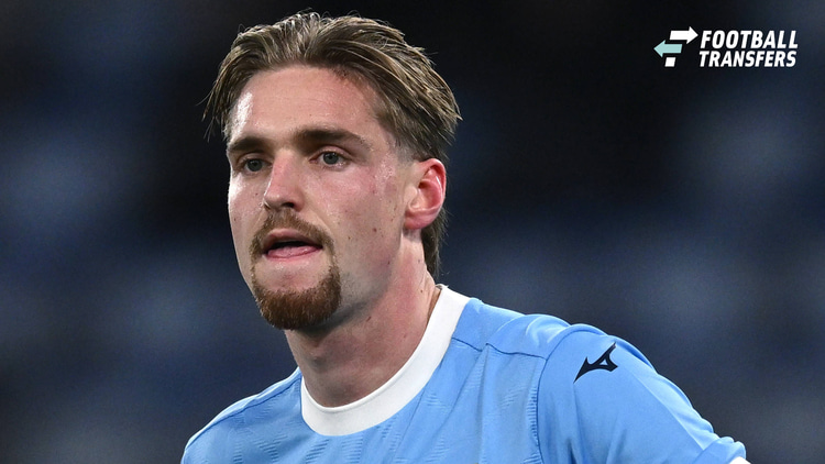 Kenneth Taylor in het shirt van Lazio in het seizoen 2025/26.