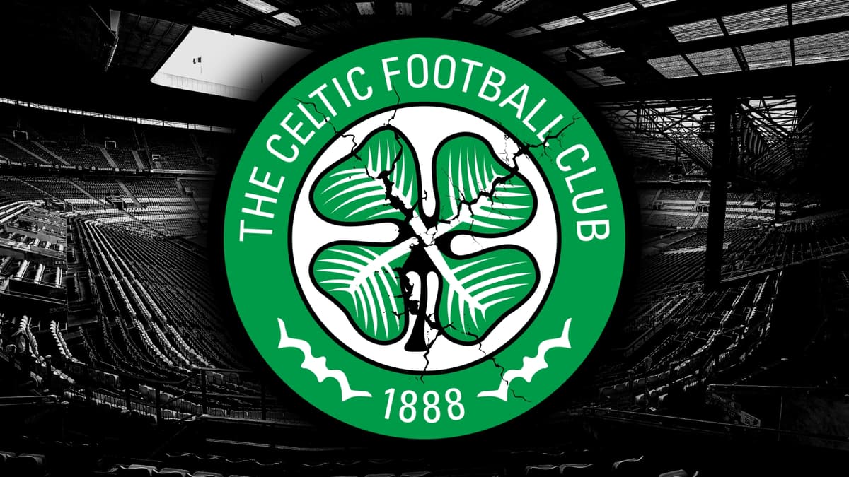 Celtic, cracked badge