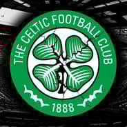 Celtic, cracked badge