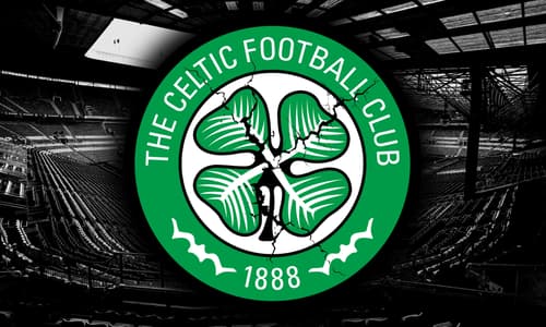 Celtic, cracked badge