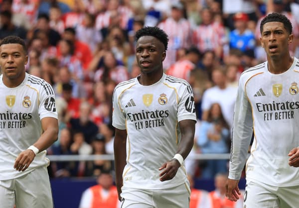 Kylian Mbappe, Vinicius Junior, Jude Bellingham, Real Madrid, 2025/26