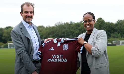 Visit Rwanda, Aston Villa