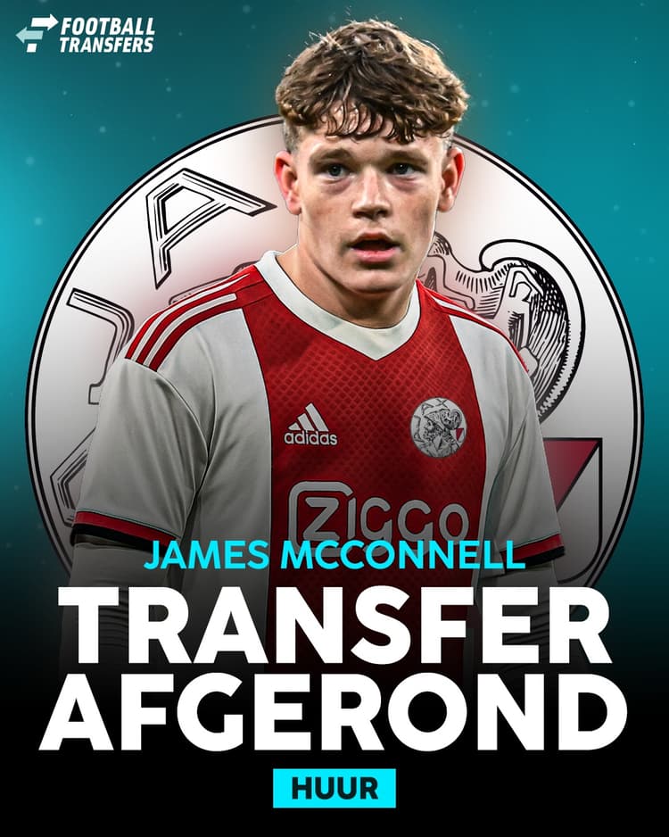 James McConnell gaat Ajax versterken!