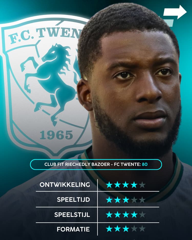 Riechedly Bazoer, FC Twente, Career Advice