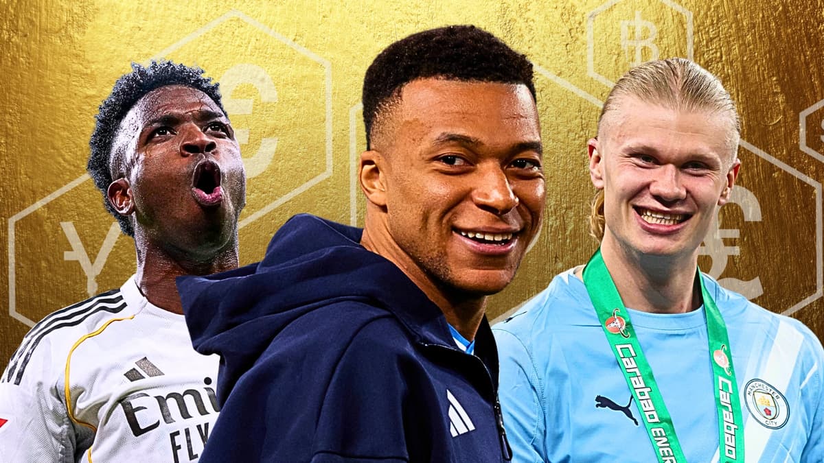 Kylian Mbappe, Vinicius Junior, Erling Haaland