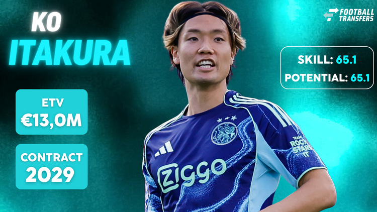 Ko Itakura bij Ajax