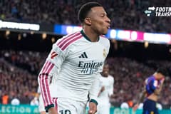 October 25, 2026, Barcelona, Barcelona, Spain: Kylian Mbappe of Real Madrid CF celebrates after scoring his team s first goal during the Spanish League, LaLiga EA Sports, football match between FC Barcelona, Barca and Real Madrid CF at Spotify Camp ...