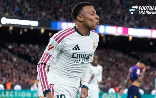 October 25, 2026, Barcelona, Barcelona, Spain: Kylian Mbappe of Real Madrid CF celebrates after scoring his team s first goal during the Spanish League, LaLiga EA Sports, football match between FC Barcelona, Barca and Real Madrid CF at Spotify Camp ...