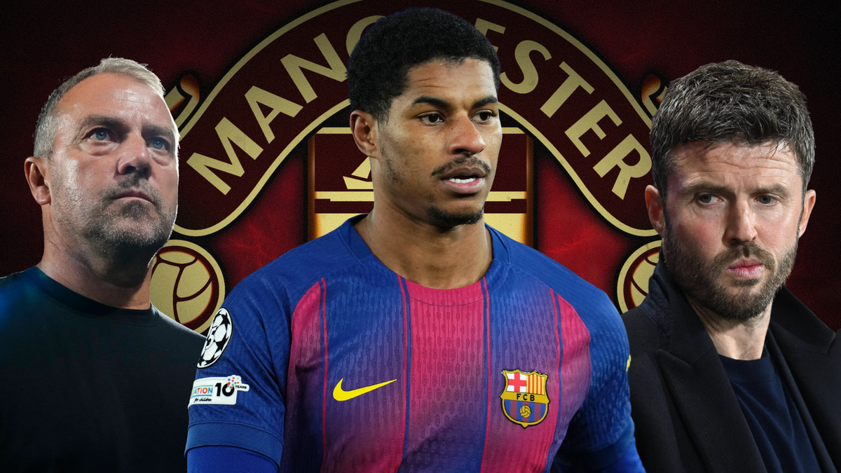Marcus Rashford Hansi Flick Michael Carrick