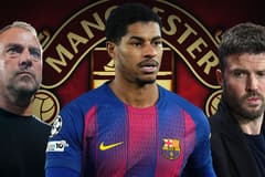 Marcus Rashford Hansi Flick Michael Carrick