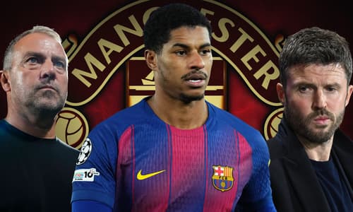 Marcus Rashford Hansi Flick Michael Carrick