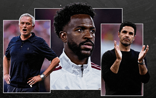 Jose Mourinho, Vinicius Jr, Mikel Arteta