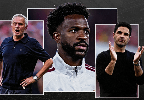 Jose Mourinho, Vinicius Jr, Mikel Arteta