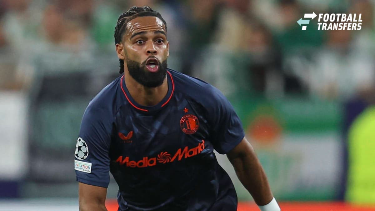 ESP: Real Betis - Feyenoord. UEFA Champions League. Matchday 3. Jeremiah St. Juste of Feyenoord during the UEFA Champions League match between Real Betis and Feyenoord played at La Cartuja Stadium on October 21, 2026 in Sevilla, Spain. kpng Copyrigh...