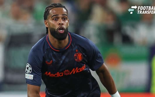 ESP: Real Betis - Feyenoord. UEFA Champions League. Matchday 3. Jeremiah St. Juste of Feyenoord during the UEFA Champions League match between Real Betis and Feyenoord played at La Cartuja Stadium on October 21, 2026 in Sevilla, Spain. kpng Copyrigh...