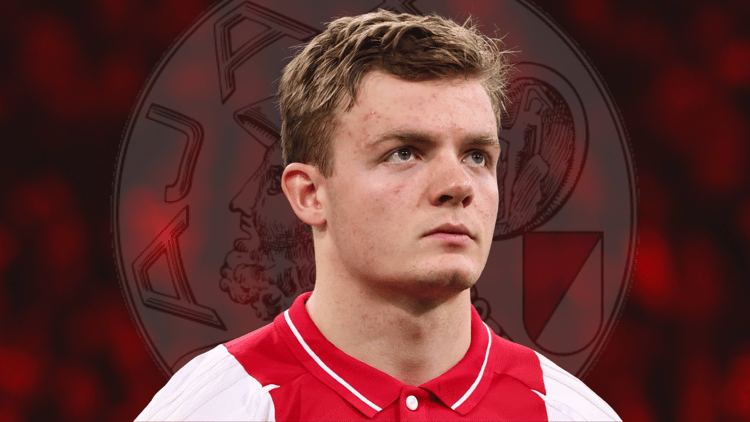 Christian Rasmussen stond sinds 2019 onder contract bij Ajax.