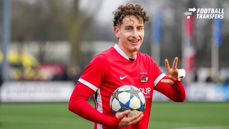 Bendegúz Kovács viert een treffer in de Youth League.