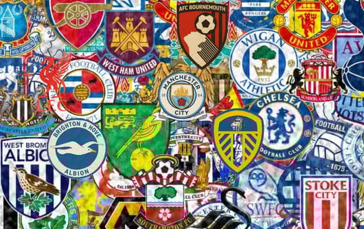 English team collage