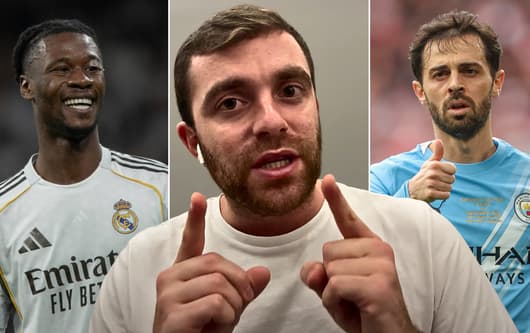 Eduardo Camavinga, Fabrizio Romano, Bernardo Silva