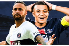 Neymar, Kylian Mbappe, PSG