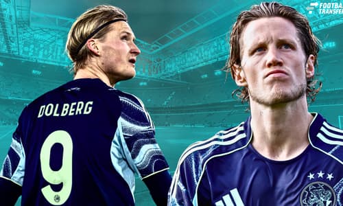 Wout Weghorst, Kasper Dolberg, Ajax