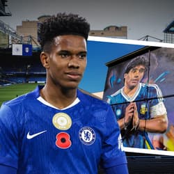 Estevao, Chelsea, Diego Maradona