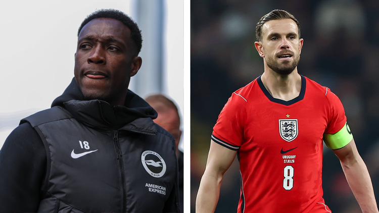 Danny Welbeck (left) and Jordan Henderson (right)
