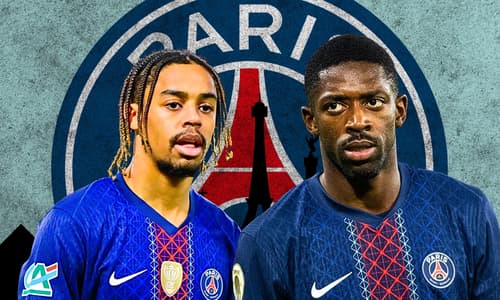 Bradley Barcola, Ousmane Dembele, PSG, 2025/26