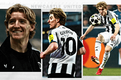 Anthony Gordon, Newcastle