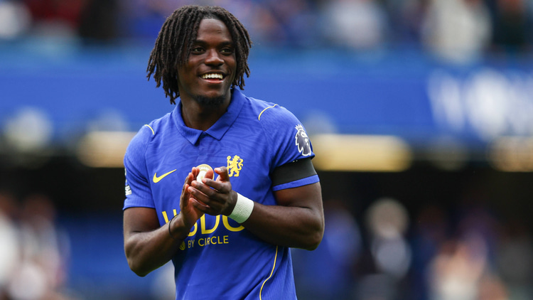 Romeo Lavia is playing regularly for Chelsea now.