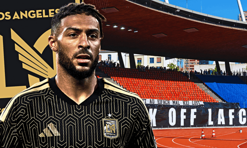 Denis Bouanga, LAFC, Grasshopper protest