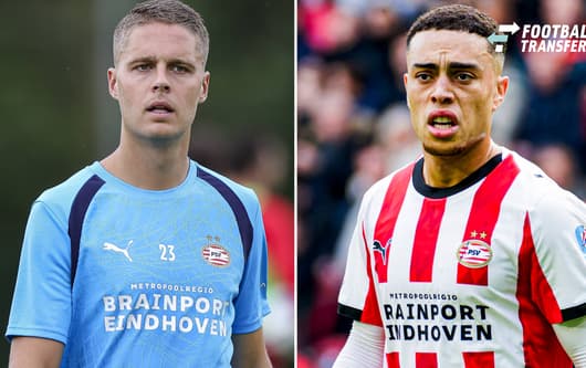 Joey Veerman, Sergino Dest, PSV
