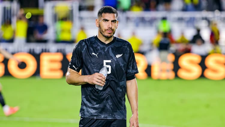 Michael Boxall of New Zealand and Minnesota United