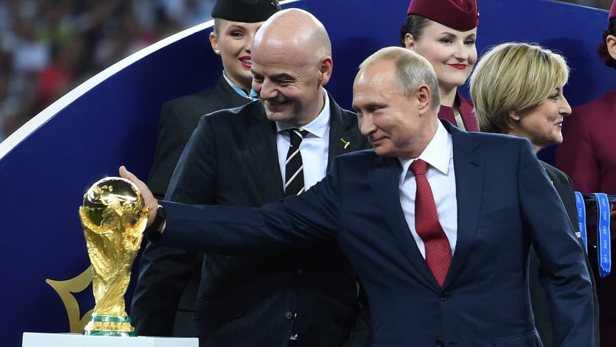 Gianni Infantino, Vladimir Putin, World Cup