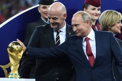 Gianni Infantino, Vladimir Putin, World Cup