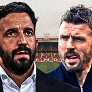 Ruben Amorim, Michael Carrick, Man Utd
